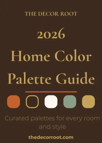 Free 2026 Home Color Palette Guide from TheDecorRoot