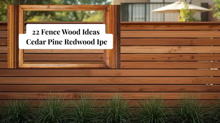 Fence wood ideas featuring a beautiful natural cedar horizontal slat fence in a modern backyard
