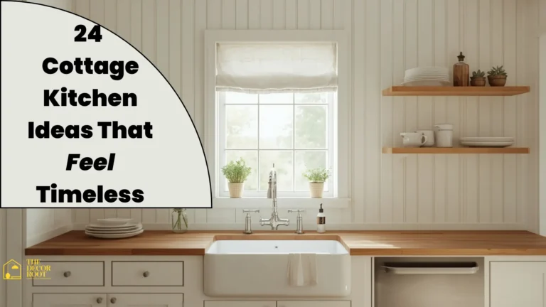 Bright and airy cottage kitchen ideas featuring open shelving, shiplap walls, and a farmhouse sink