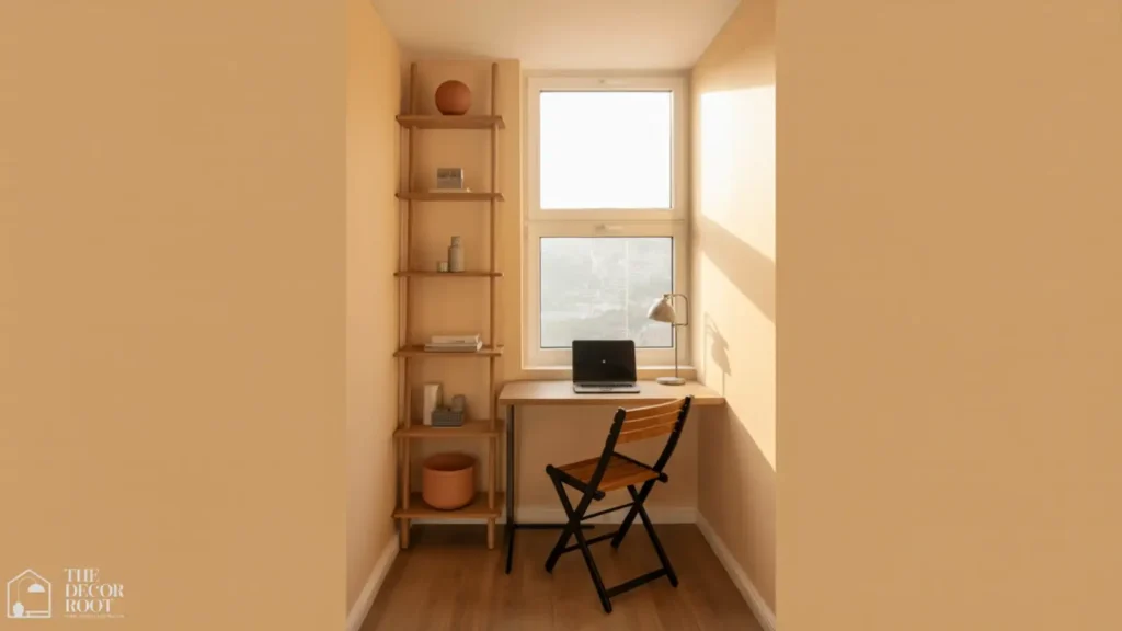 small-home-office-corner-shelving